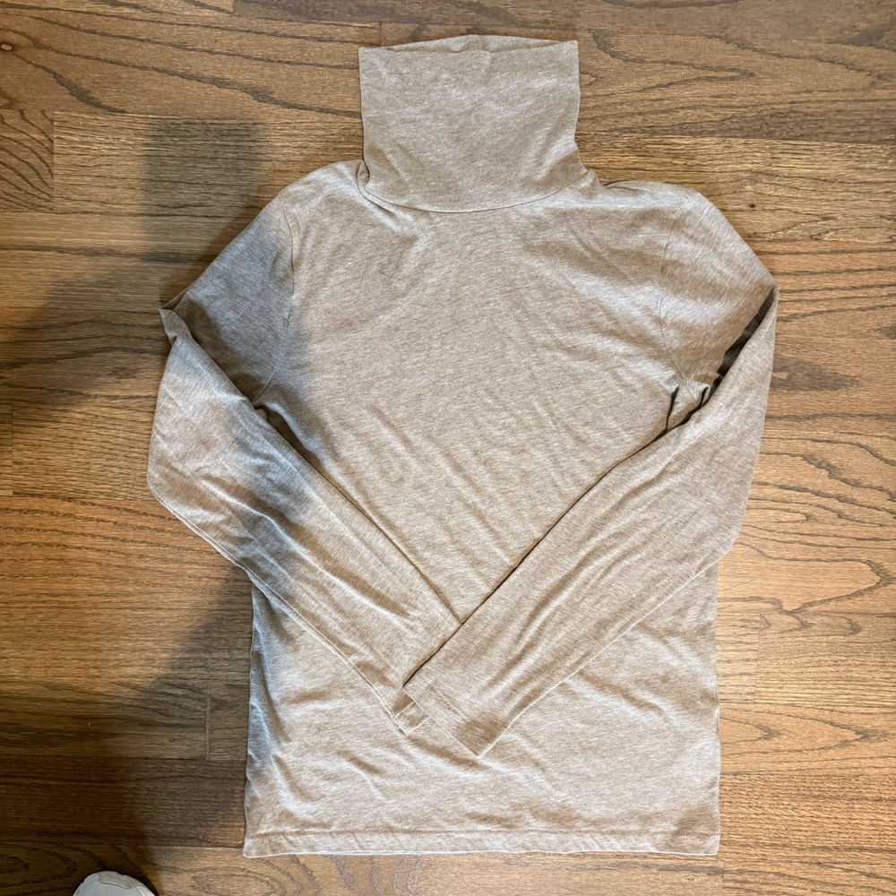 J. Crew Tan Turtleneck